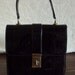 Vintage Black Patent Leather Handbag