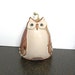 Vintage Owl Wind Chime Red Clay 1973 Pacific Stoneware