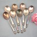 Vintage Soup Spoons 8 Silverplated Eternally Yours Rogers Bros
