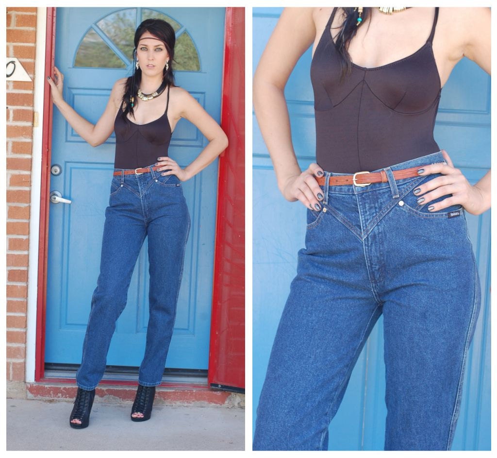 80s VTG High Waisted ROCKY MOUNTAIN Jeans