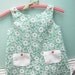Handmade with Love... Vintage Handmade Pinafore Jumper Little Girl Dress and/or Shirt
