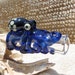 Octopus Dread Bead, in Cobalt Blue Free U.S. Shipping