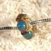 ROYAL JEWEL Boro Lampwork Silver Core for European Style Bracelets SRA pb0238