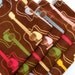 FREE OFFER Child Reusable Cloth Napkins / Wipes - Set of 4- Guitars
