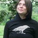 Black Raven Women's Hoodie S-XL