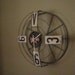 Vintage Fan Clock - Repurposed and Upcycled Wall Clock - Home Decor