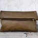 Large Leather Clutch II