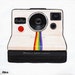 The Polaroid Camera Original Folk Art Painting