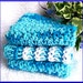 Dishcloths, Set of 3, Ocean Blues