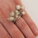 Silver Coin Cap Ring