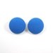 Royal Blue Round Earring Studs Geometric Jewelry Free Shipping