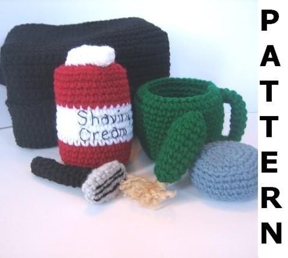 Shaving Kit Crochet Pattern