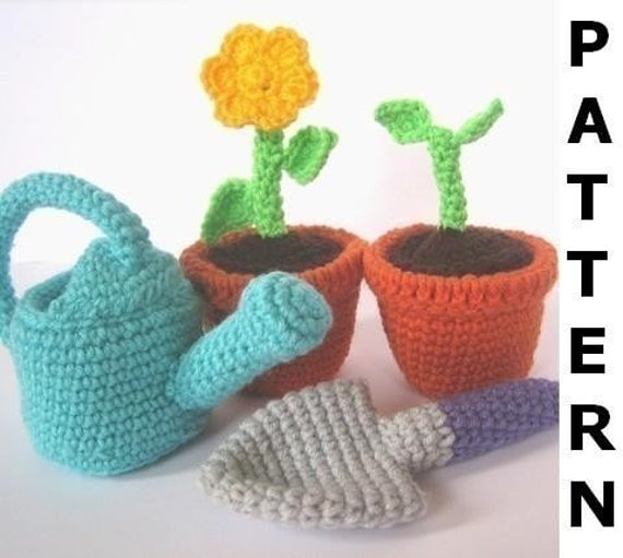 Gardening Play Set Crochet Pattern