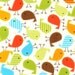 NEW Urban Zoologie and Remix Fabric by Ann Kelle for Robert Kaufman, Birds in Bermuda-Fat Quarter