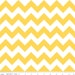 Riley Blake Designs Chevron fabric by Riley Blake, Medium Chevron in Yellow-Fat Quarter