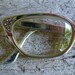 VINTAGE EYE WEAR...an aluminum pair of cat eyes