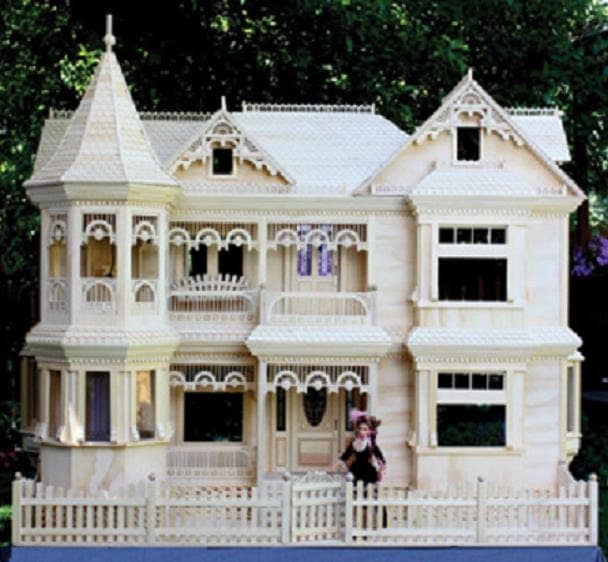 victorian barbie doll house woodworking plans to make-your-own