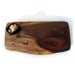 Tiramisu 3: Organic Natural Edge Rustic Walnut Wood Footed Cutting Board or Serving Platter Set by Tanja Sova