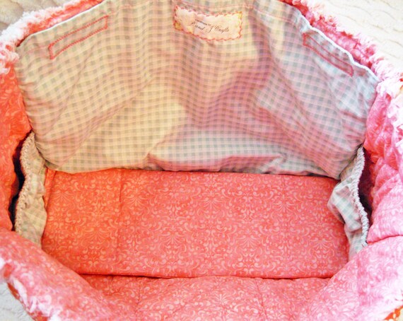 Rag Quilt Tote Diaper Bag Daydream Riley Blake Fabrics