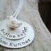love you forever layered... handstamped mothers necklace