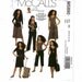 McCall's "Thirty Minutes to Sew" Pattern M5890, Misses' Jackets, Top, Dress and Pants in Two Lengths, Size A5 (6-8-10-12-14)