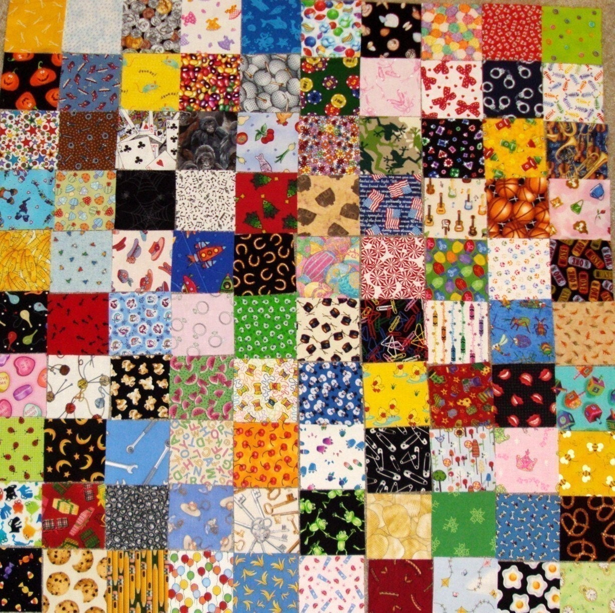 100 I spy quilt squares 3 1/2 in. kit