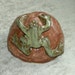 Frog - Stoneware Garden Stone/Scalpture
