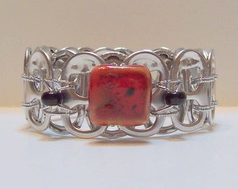Ann-Made Pop Top Bracelet - Redbud