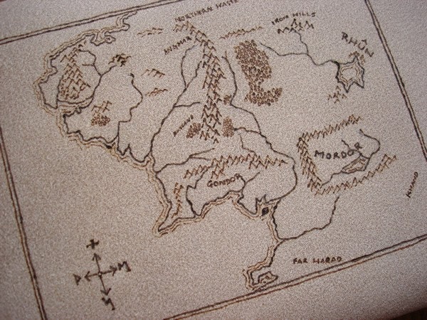 Map of Middle Earth