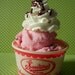 BOGO FREE Ice Cream cups set of 24 Authentic Vintage for an retro party .. ice cream social .. wedding .. Valentines