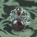 ON SALE 30% OFF Pink Tourmaline Sterling Silver Ring Filigree Ring Free Shipping Worldwide