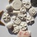 DIY Original Unglazed Bisque Sea Charms