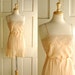 1920s Silk Chemise / Vintage Rose Lace Romper
