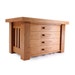 Mission Jewelry Box Cherry Four Drawer