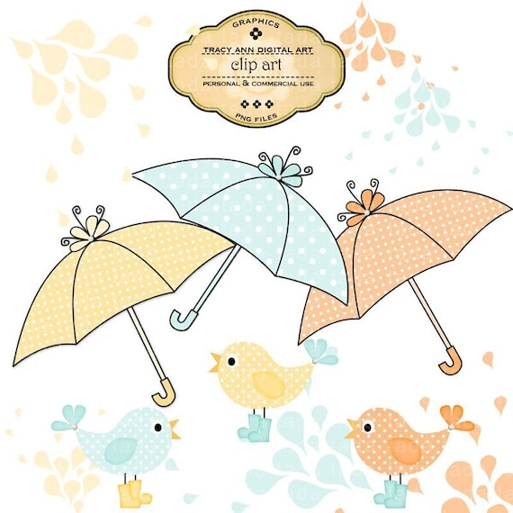 free baby shower umbrella clipart - photo #2