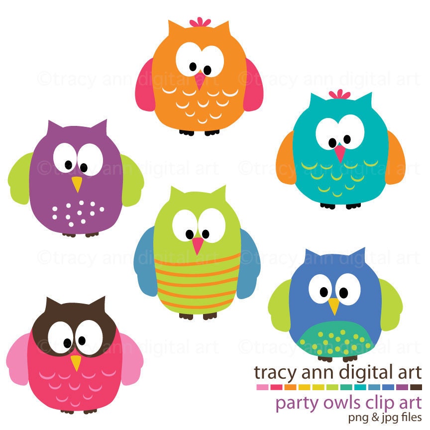 free birthday owl clip art - photo #3