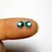 Doll Irises 5mm Metallic color Mint Light