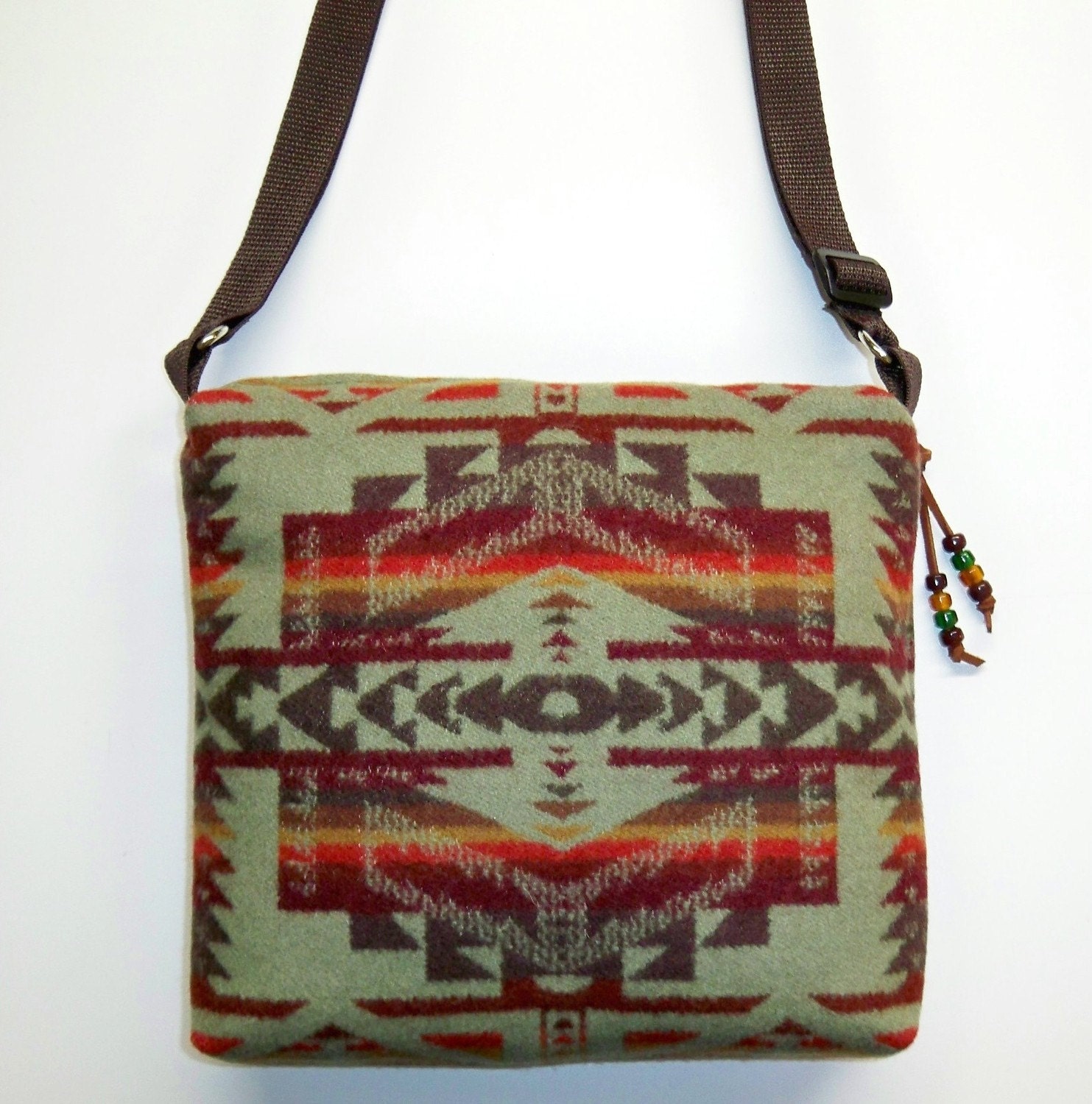 Pendleton Wool Purse Shoulder Bag Adjustable Strap