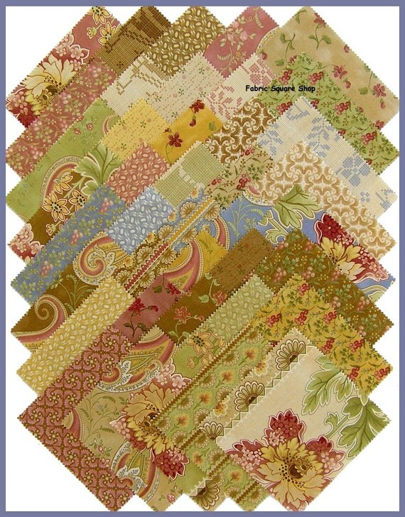 Blackbird Designs AT WATERS EDGE Fabric Charm by materialgirlchic