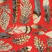 By the Yard Martha Negley FEATHERS Red PWMN056 Westminster Fibers Fabric