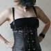 MASQ Black rubber simple harness