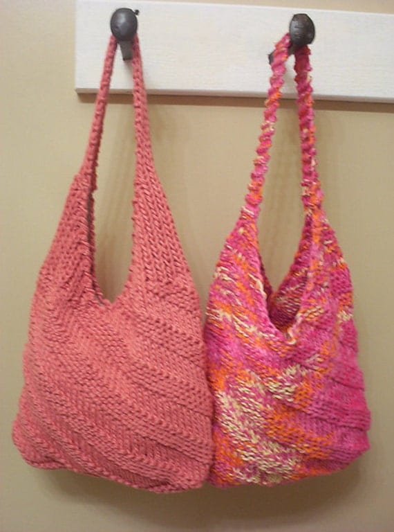 Pattern For Knitted Shoulder Bag Shoulder Travel Bag