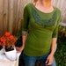SALE Green Celtic Leaf Tshirt Women's Small Only