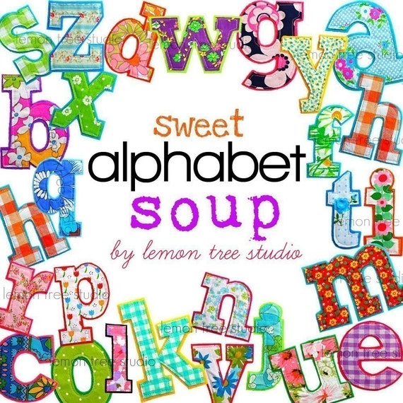 alphabet soup clip art free - photo #10