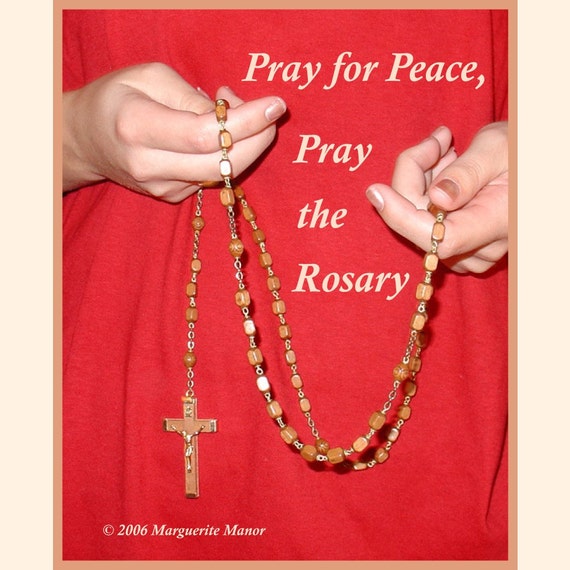 Card Pray Rosary