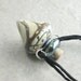 Sandy Beaches --- Lampwork Poison Bottle Necklace