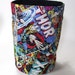 Marvel Comics Thor Iron man Hulk Wolverine Round Bottom Drawstring Bag
