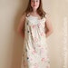 RESERVED for BRANDEE custom sized Garden Party Dress