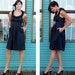 RESERVED for GABBY midnight navy bridesmaid dress 10/12