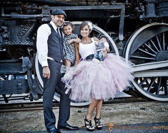 Wedding Skirt Wedding Tutu Tulle Skirt Bridal Skirt Shabby Chic Pink Tutu Cocktail Mid Length Perfect for Weddings and Portraits All Sizes
